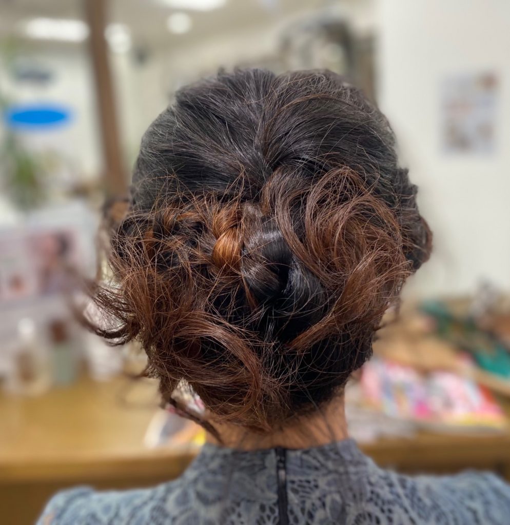 ご新規！婚礼出席洋装ヘアー